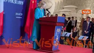Meloni: "Viaggio di Marco Polo in Cina non soltanto fisico, ma culturale"