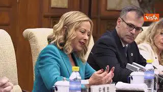 Meloni a Xi Jinping: "Cina partner fondamentale per stabilità e pace"