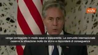 Blinken su elezioni Venezuela: "Seri dubbi sui risultati del voti"