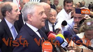 Tajani: "In Italia c'è libertà di stampa, nessuna dittatura culturale in Rai"