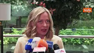 Meloni: "Preoccupa Libano, in tanti puntano a escalation. Cina può essere interlocutore importante"