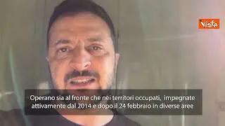 Zelensky elogia le Forze Speciali ucraine: "Siamo orgogliosi di loro"