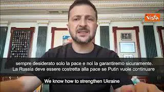 Zelensky: Putin ha iniziato suo mandato 24 anni fa con tragedia Kursk e lì sarà sua fine