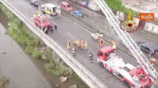 Anniversario crollo Ponte Morandi, ecco il ricordo dei Vigili del Fuoco per le vittime