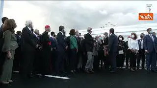 Anniversario crollo Morandi, ecco l'inaugurazione del nuovo Ponte San Giorgio ARCHIVIO