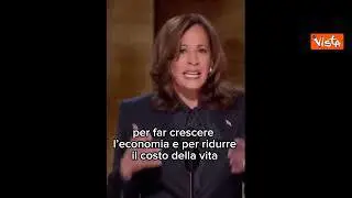 Kamala Harris: "Unirò operai, lavoratori e aziende per creare posti di lavoro"