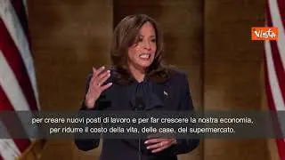Kamala Harris: "Unirò operai lavoratori e aziende per creare posti di lavoro"