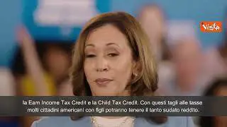 Kamala Harris: "Taglieremo le tasse a 100 milioni di cittadini americani"