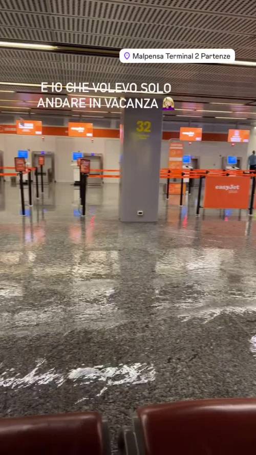 Infiltrazioni ai Terminal dell'aeroporto di Malpensa la mattina del 26 agosto