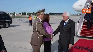 Il Presidente Mattarella arriva a Parigi per l'apertura delle Paralimpiadi