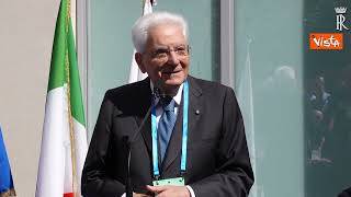 Mattarella agli atleti paralimpici italiani: "Da voi messaggio di dialogo, incontro e umanità"
