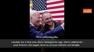 Biden celebra Labor Day: "L'America è stata costruita dalla classe media"