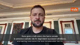 Guerra in Ucraina, Zelensky: "I russi hanno colpito una scuola e un ospedale a Poltava"