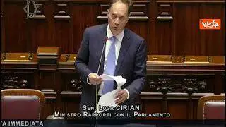 Siccità, Ciriani: "Verso istituzione osservatorio adattamenti climatici"