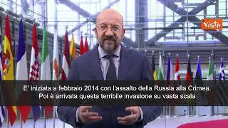 Michel: "La Crimea è Ucraina, lo diciamo forte e chiaro da 10 anni"