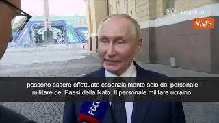 Putin: "Con armi lungo raggio a Kiev, Nato sarà in guerra con Mosca" - SOTTOTITOLI