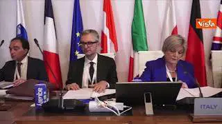 G7 Lavoro a Cagliari, la foto di gruppo con la Ministra Calderone e i suoi omologhi