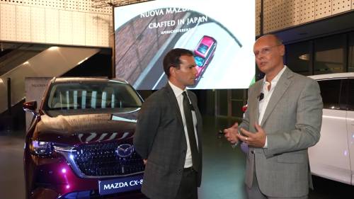 Nuova CX-80, l'intervista a Roberto Pietrantonio, managing director Mazda Motor Italia