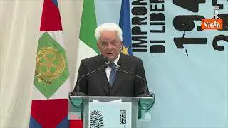 Mattarella in Carnia: "Onore a chi contribuì alla causa della libertà durante Resistenza"