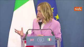 Italia-Gb, Meloni: "Priorità tutela diritti italiani residenti in Regno Unito dopo Brexit"