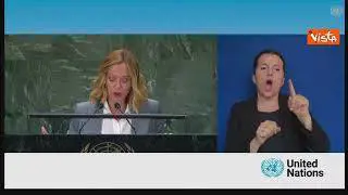 Meloni all'Onu: "Piano Mattei ricetta italiana per promuovere sviluppo Africa, basata su rispetto"