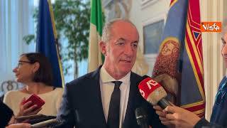 Zaia: "Omicidio a Mestre? Serve pulizia, ci vogliono pene più dure anche per microcriminalità"