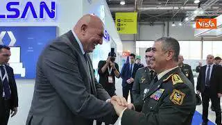 Azerbaigian-Italia, Crosetto a Baku per rafforzare relazioni e cooperazione in ambito Difesa