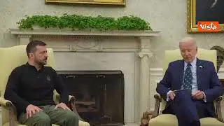 Guerra Ucraina, Biden riceve Zelensky alla Casa Bianca a Washington