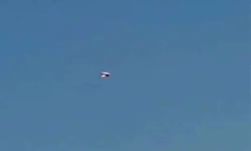Ufo, le immagini dell'oggetto volante abbattuto nel 2023