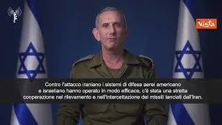 Daniel Hagari (Portavoce Idf): "Israele continuerà a colpire con forza stasera"