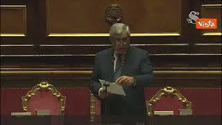 Tajani in Aula: "Mi pare che il giudizio su Renzi l'abbiano dato gli elettori alle europee"
