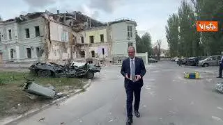 Guerra in Ucraina, Mulè a Kiev: "Contrastiamo l'aggressione russa per difendere la democrazia"