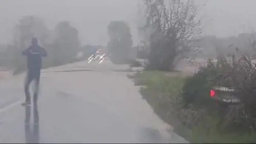 Maltempo, esonda l'Orba: chiusa la strada provinciale 179