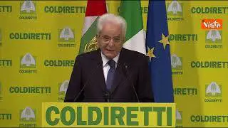 Mattarella: "Repubblica e Ue hanno posto fine a subordinazione settore agrario"