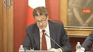 Giorgetti: "L'Italia fuori dalla procedura per deficit eccessivo entro il 2027"