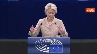 Von der Leyen: C'è ancora chi dà colpa a ucraini per guerra. Allora nel 56 era colpa ungheresi?