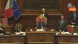 Il Presidente del Senato La Russa ricorda tragedia Vajont: "La natura volle darci una lezione"
