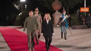 Zelensky vede Meloni a Roma, mini-tour europeo per presentare "piano della vittoria per Kiev"