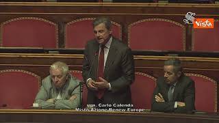 Calenda a Meloni: "Chiede responsabilità su Fitto, ma non si pratica in base a utilità"