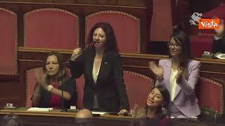 Bagarre in Senato sulla Gpa, Pirro (M5s): "Colleghi arrivati da medioevo dicono che utero non è mio"