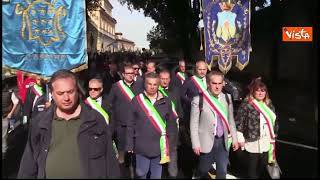 Sciopero nazionale settore auto, operai in piazza a Roma. Con loro anche i sindaci del Lazio Sud