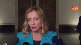 Medio Oriente, Meloni: "Fiera di essere primo Capo del governo in visita da inizio escalation"