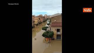 Esonda fiume Salso a Licata, persone abbandonano case per precauzione