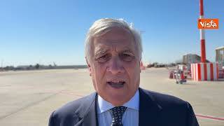 Tajani a Tel Aviv: "Qui per missione di pace. Cessare fuoco e dar vita a due Stati"