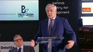 Tajani: "Piano Mattei lanciato per aiutare continente africano a sfruttare proprie risorse"