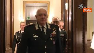 La Russa riceve a Palazzo Madama il Comandante Generale dell' Arma dei Carabinieri Teo Luzi