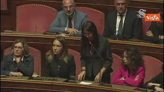 Senatrici M5s in Aula con maglietta 'my voice my choice', Maiorino: "In Italia attacco all'aborto"