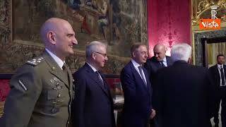 Mattarella partecipa alla riunione del Consiglio Supremo di Difesa