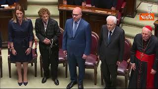 Mattarella a Montecitorio per 70esimo anniversario morte De Gasperi