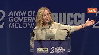 Regionali Liguria, Meloni: "Bucci uomo migliore per territorio, osceni attacchi su sua salute"